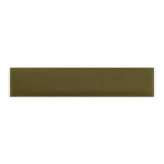 Wandpolster 100x20 khaki Rechteck