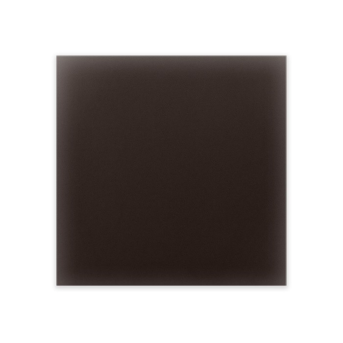 Wandpolster Kunstleder 30x30 braunes Quadrat