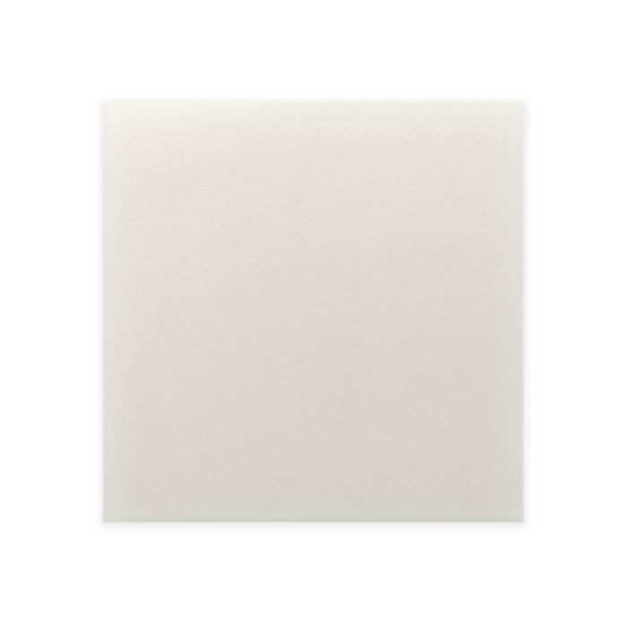 Wandpolster Kunstleder 50x50 cremefarbenes Quadrat