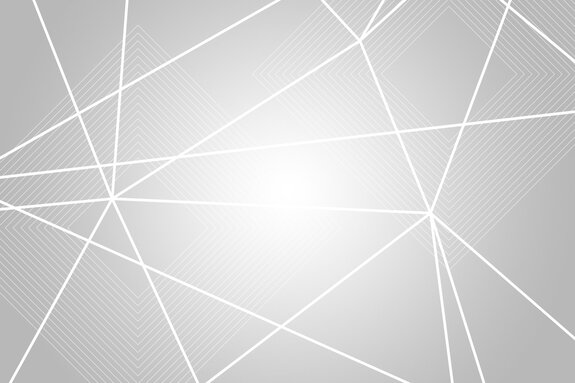 Gekreuzte weiße linien auf grauem hintergrund mit hellerer mitte