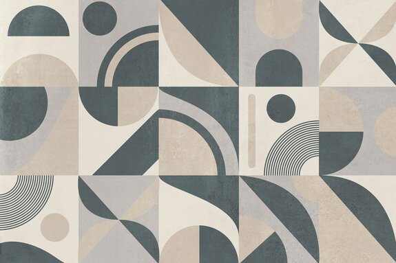 Muster mit geometrischen formen