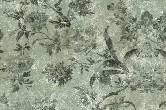 Pfingstrosenblumen im retro-stil