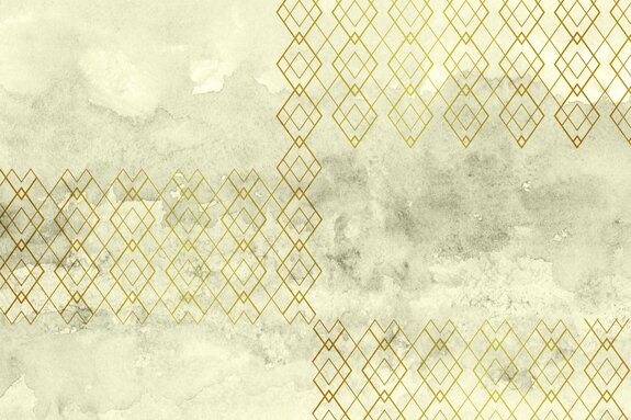 Geometrisches muster auf beton