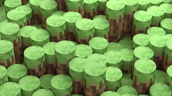 Gaming-geometrie hintergrund im modernen stil