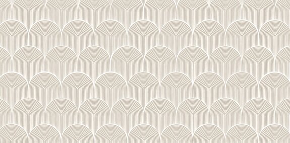 Boho-stil muster minimalistische bögen moderne dekoration