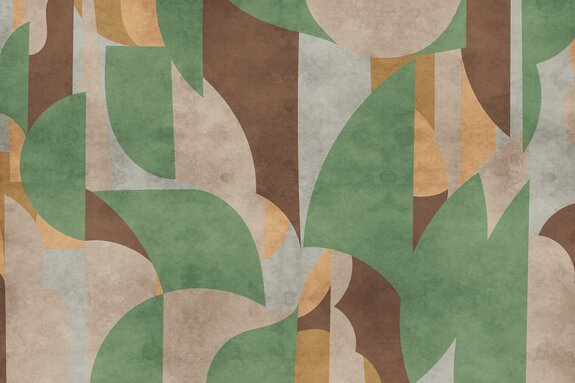 Abstrakte geometrische formen im modernen stil mit textur