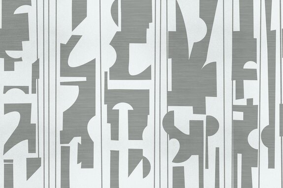 Modernes geometrisches muster in grautönen