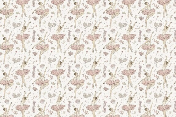 Frauen, die ballett in rosa tanzen