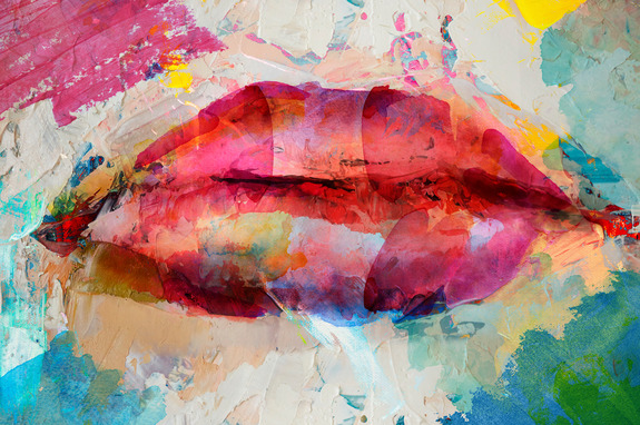 Artistic lips (1 part) wide
