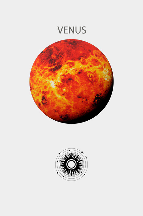 Venus, der feurige planet