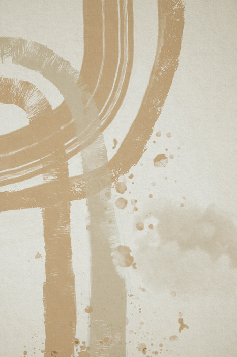 Beige abstraktion mit breiten linien