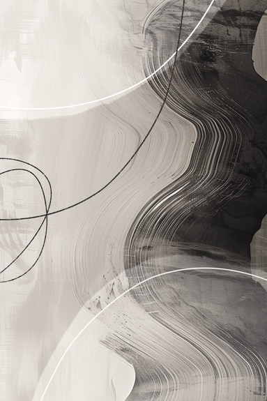 Wellenförmige formen in einfarbigen farben