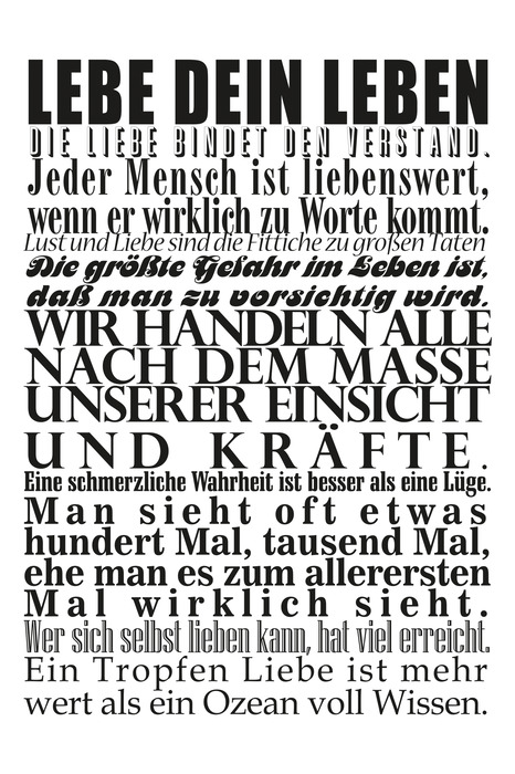 Motivation für deinen eigenen weg