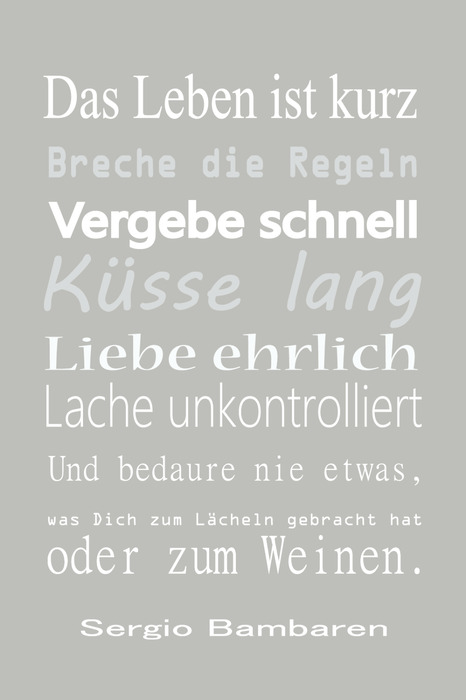 Motivationsslogan: vergib!