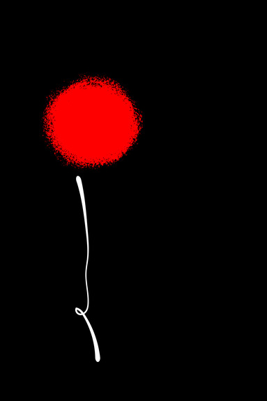 Minimalist flower (1 part) vertical