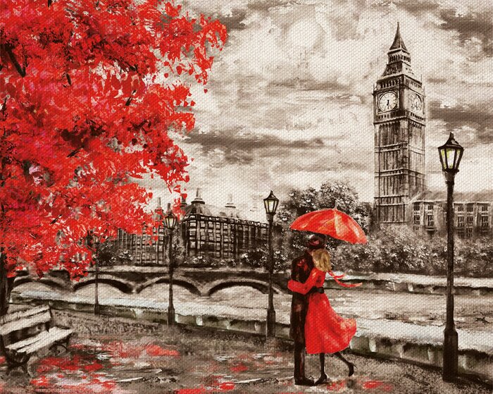 Ein spaziergang durch london im herbst