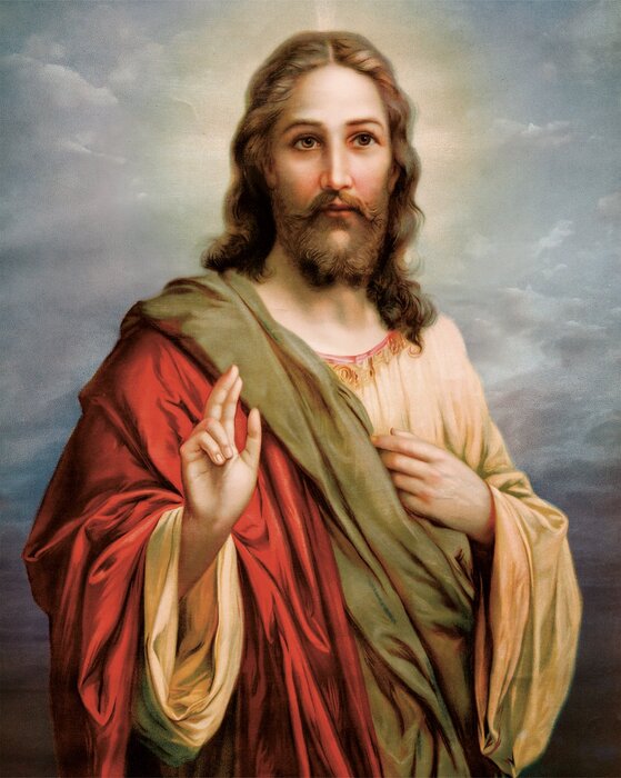 Das bild christi, ein symbol des glaubens