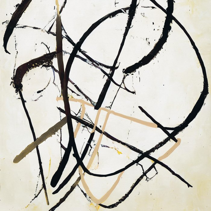 Dynamische streifen in weiß und schwarz