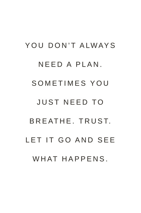 Eine minimalistische inschrift über vertrauen