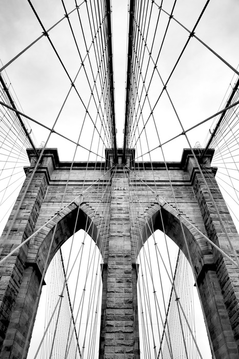 Symmetrische anordnung der brückenbögen