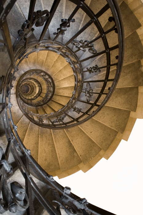 Wendeltreppe aus stein