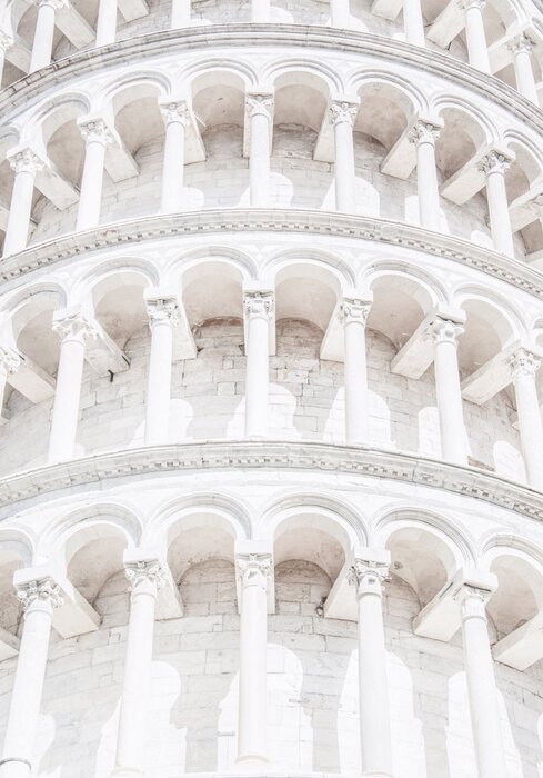 Schiefe turm von pisa architektur