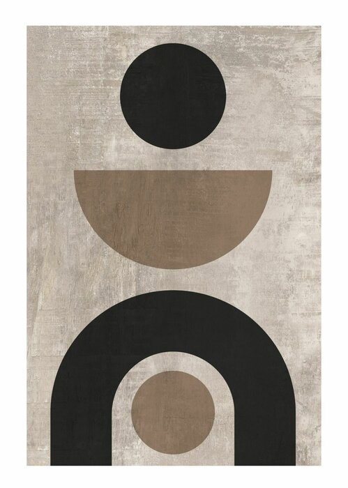 Geometrische formen modernes muster