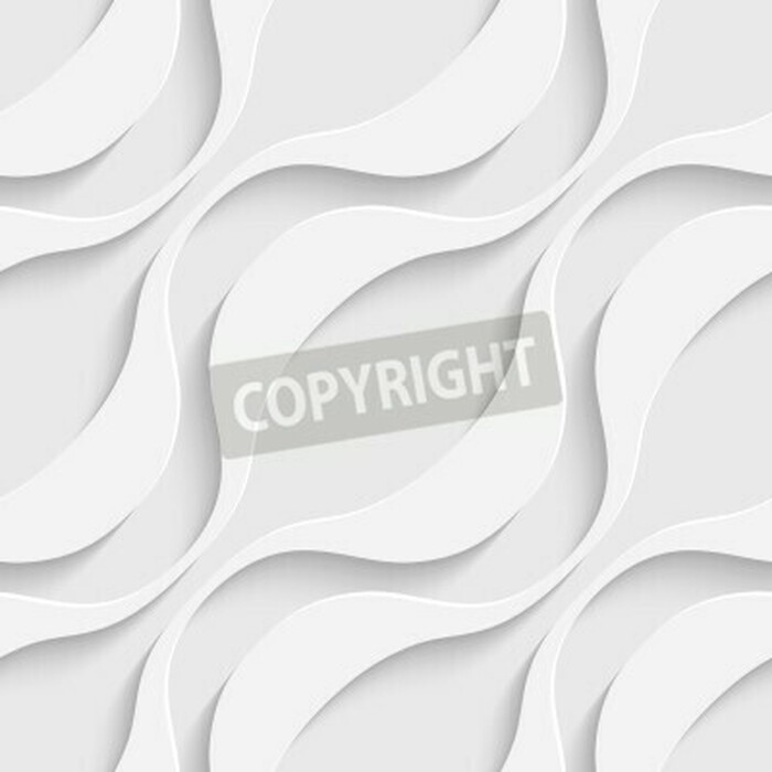 Fototapete Wellen 3D