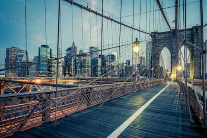 Bild Architektur der Brooklyn Bridge