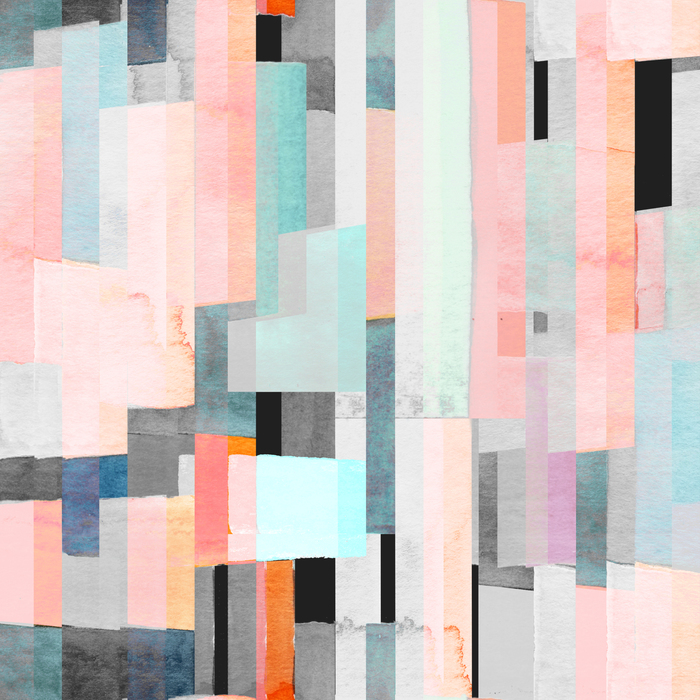 Fototapete Abstrakter Hintergrund aus Figuren