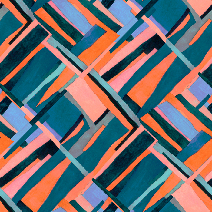 Fototapete Zerbrochene Bunte Fliesen Mosaik