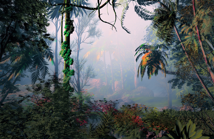 Fototapete Tropischer Wald