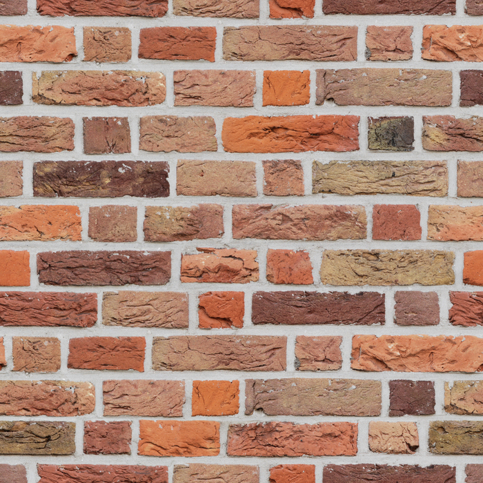 Fototapete Mauersteine in Amsterdamer Gasse