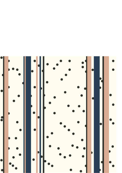 Fototapete Vertikale Retro Linien und Punkte