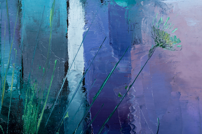 Fototapete Abstraktion Ölmalerei Imitation