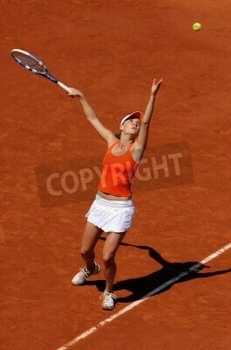 Poster Tennis und Tennisspielerin Agnieszka Radwanska
