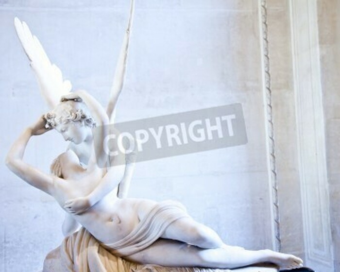 Bild Skulptur Amors Kuss