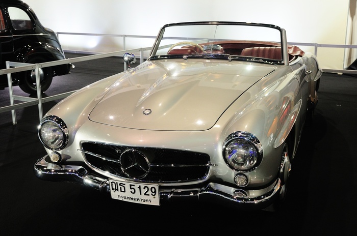 Fototapete Mercedes Cabrio