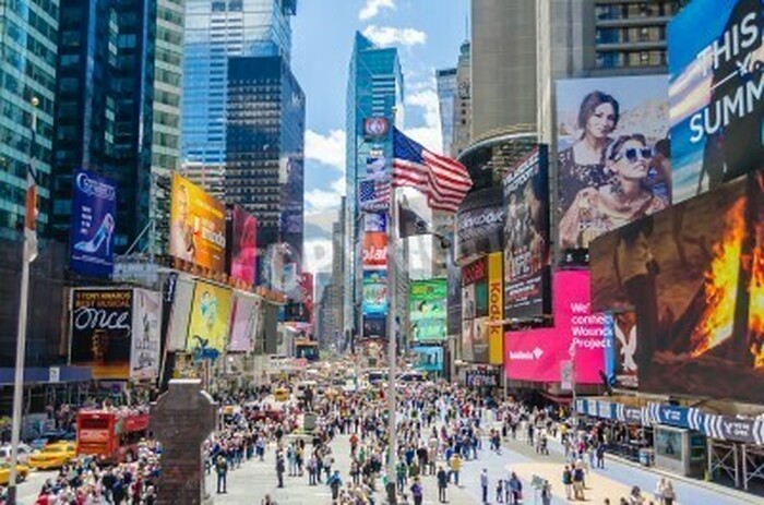 Sticker Einwohner von New York