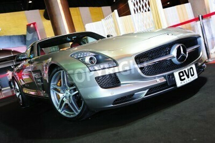 Fototapete Auto Mercedes