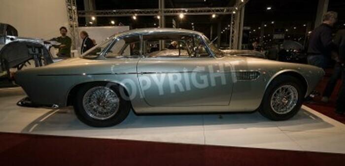 Fototapete Seitenansicht auf Auto