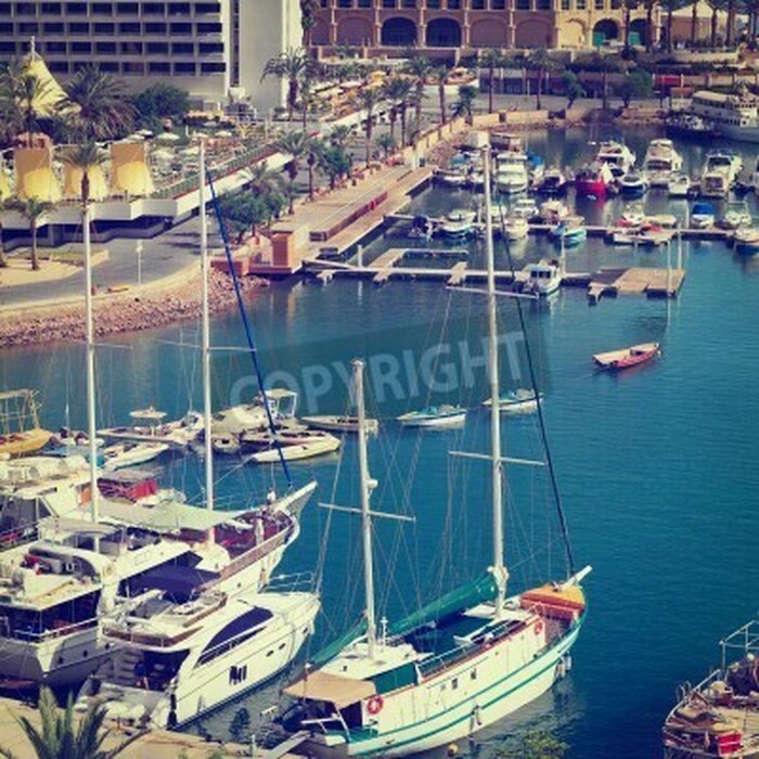 Bild Yachthafen in Israel