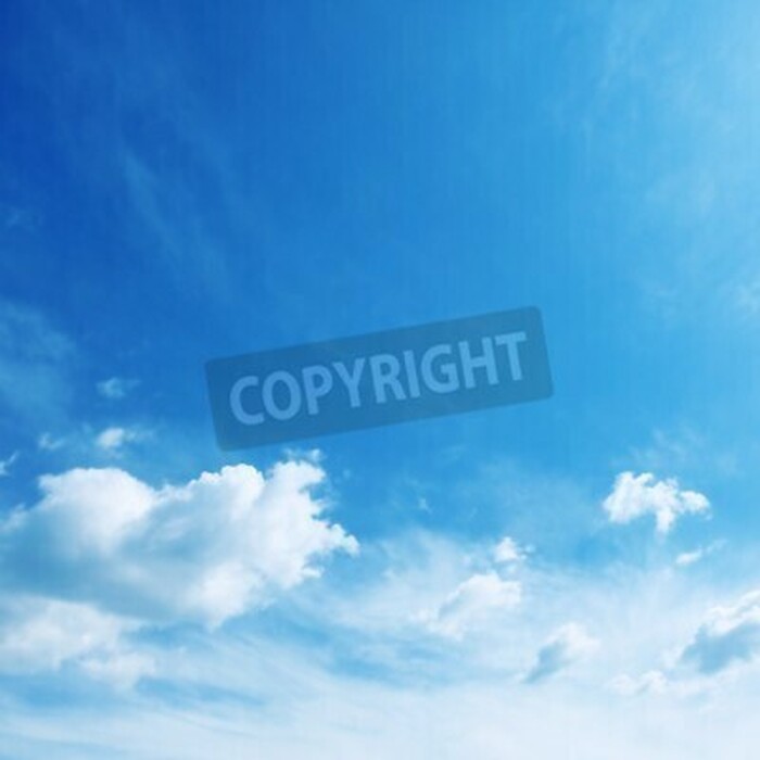 Fototapete Räumliches Panorama von Himmel