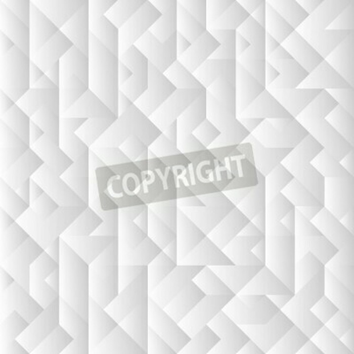 Fototapete Graues geometrisches Muster 3D