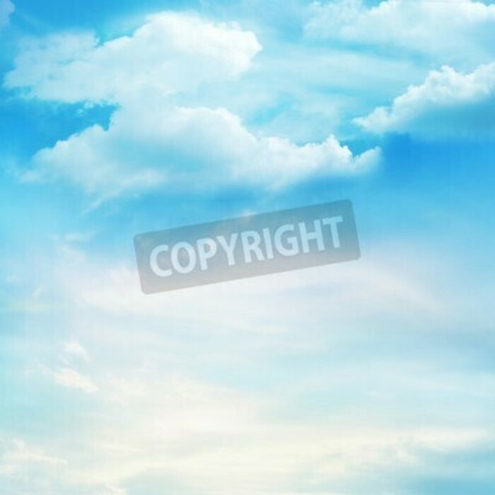 Fototapete Mit Wolken bedeckter Himmel