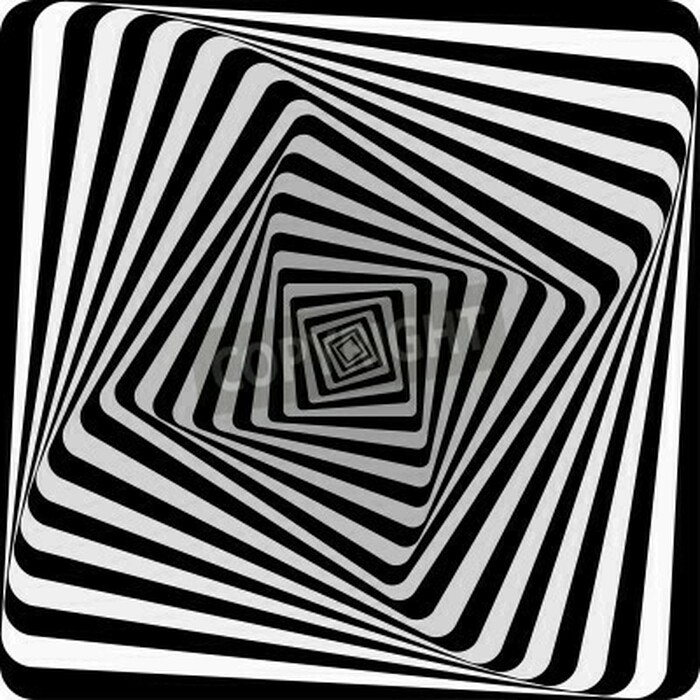 Fototapete Schwarz-weißes Motiv 3D