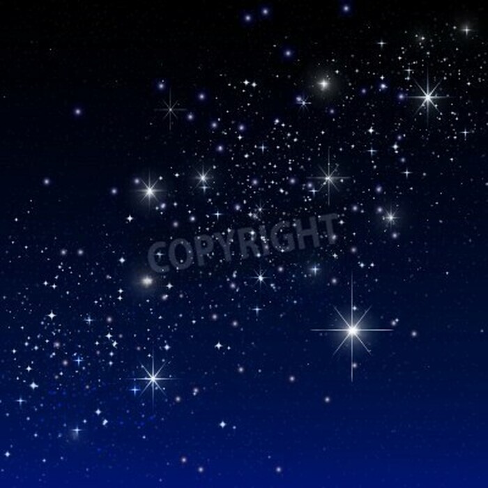 Fototapete Muster mit Sternen