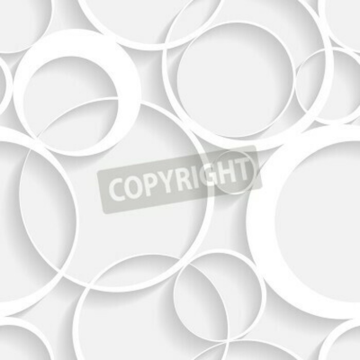 Fototapete Abstrakte Kreise 3D