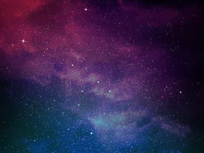 Fototapete Weltall voll von Sternen