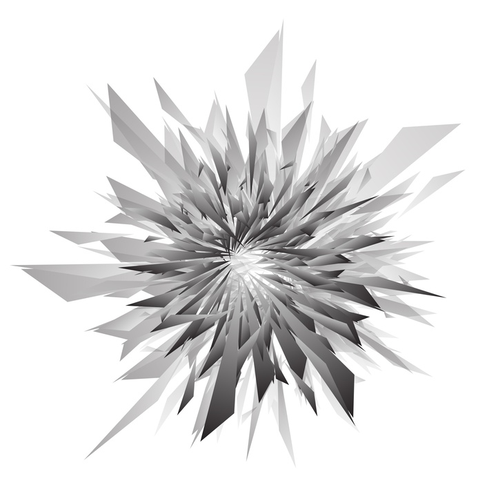 Fototapete 3D Blumen